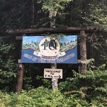 Sign on side of the road