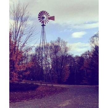 Windmill located at campground