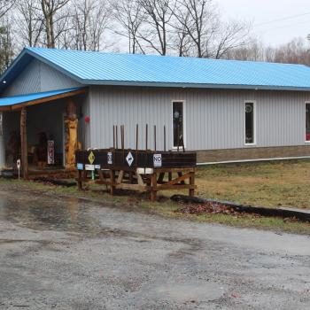 Exterior of shop
