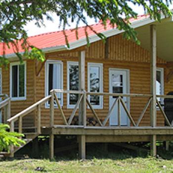 Exterior of cabin