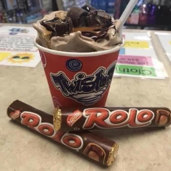 Rolo ice cream