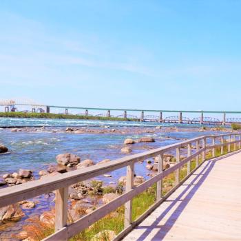 Boardwalk on Whitefish Island