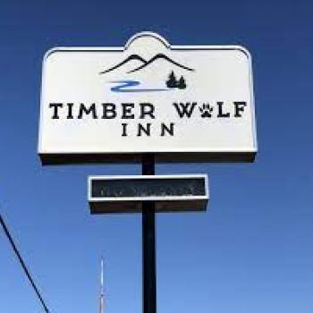 Timber Wolf sign