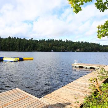 Dock and waterfront at Avalon Eco Resort