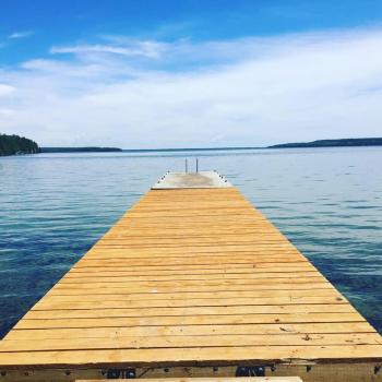 Dock on waterfront