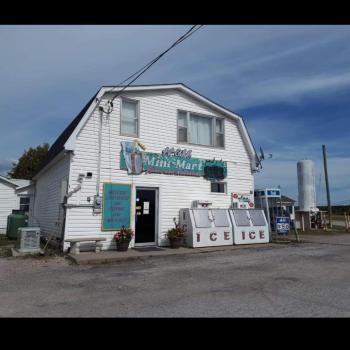 Exterior of mini mart