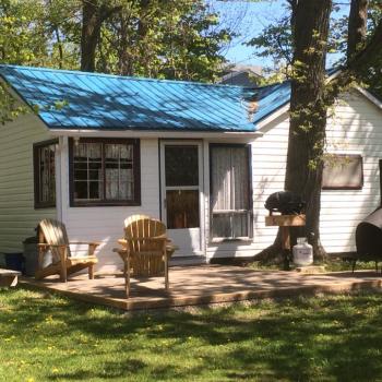 Front of cottage