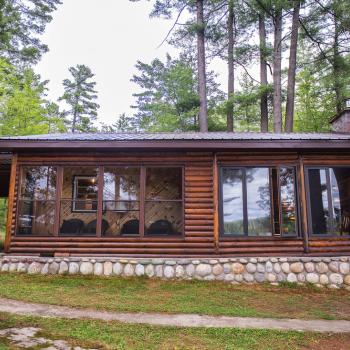 Front of cottage