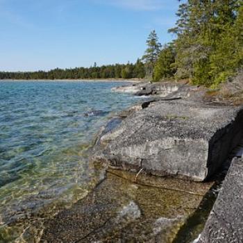 Rocky bluffs in P.P.