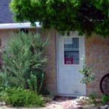 Office entrance to the cottages