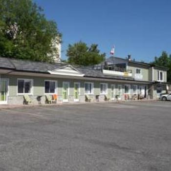 Exterior of motel