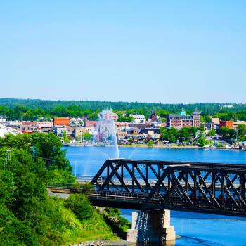 bridge in city of Kenora