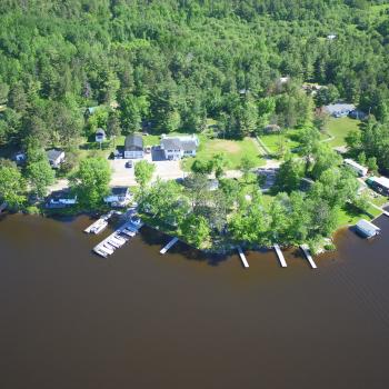 Arial View of camp