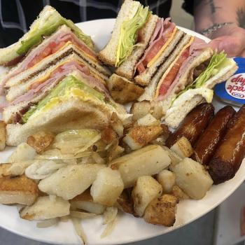 Sandwich and sides