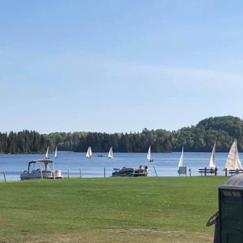 Sailboats on water