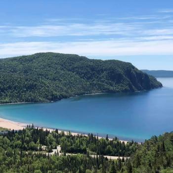 Lookout over Lake Superior