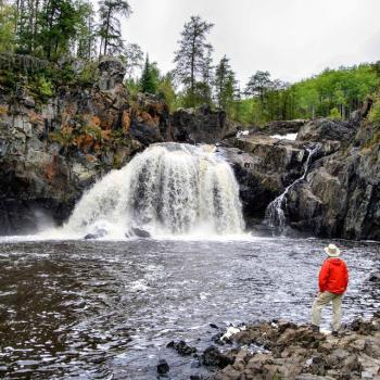 Waterfall in Provincial Park