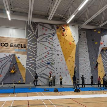 Indoor climbing gym