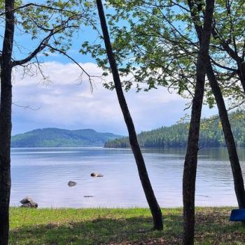 Lake front view