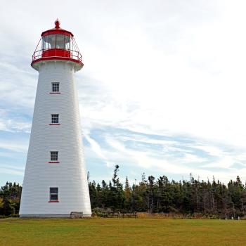 white lighthouse