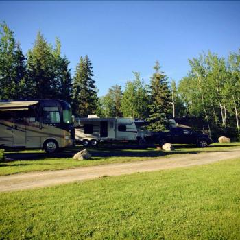 RVs at campground