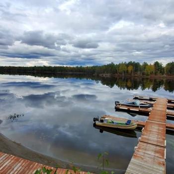 Docks on water