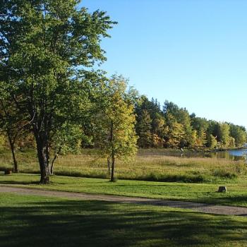 Water front at campground