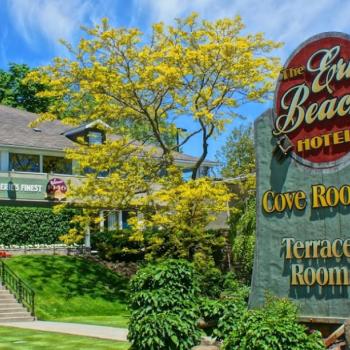 Erie Beach Hotel on Cruise the Coast southwestern Ontario motorcycle touring routes