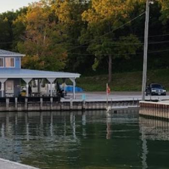 Frankie's Hunger Hut at Port Glasgow Yacht Club & Marina on the Cruise the Coast southwestern Ontario motorcycle touring route