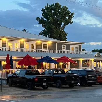 Ipperwash Beach Club on Cruise the Coast southwestern Ontario motorcycle touring routes