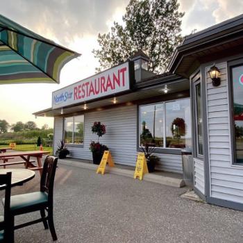 North Star Restaurant diner Lucan on Cruise the Coast southwestern Ontario motorcycle touring routes