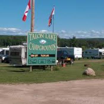 Talon Lake sign