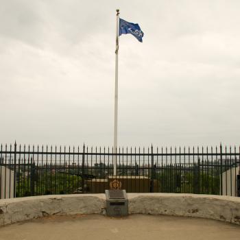 military monument at hillcrest park thunder bay ontario