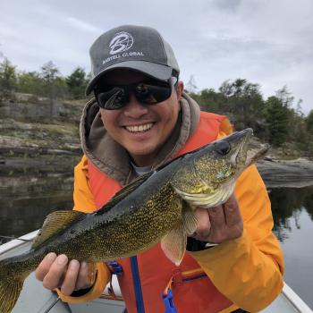fishing at great escape cabins alban ontario