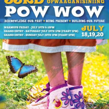 33rd Annual Traditional Opwaaganisiniing Pow Wow poster