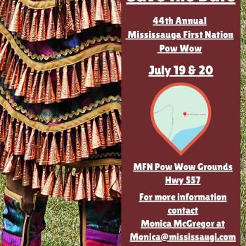 Mississauga First Nation 44th Annual Traditional Pow Wow poster