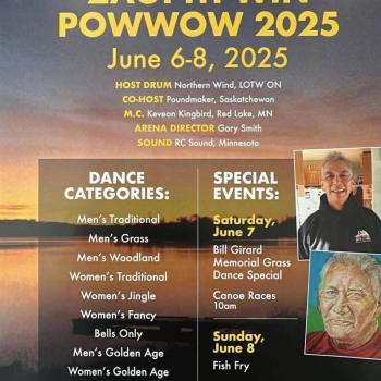 Northwest Angle #33 First Nation Zagi Iti Win Powwow 2025 poster