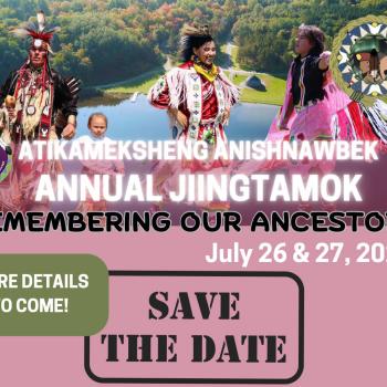 Atikameksheng Anishnawbek annual Jiingtamok