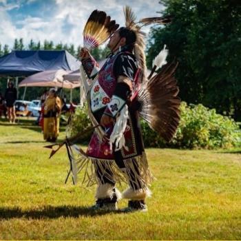 dancer at Matachewan First Nation Pow wow