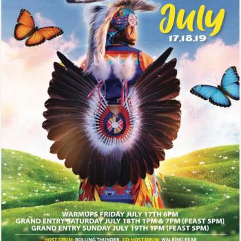 34th Annual Traditional Opwaaganisiniing Pow Wow poster